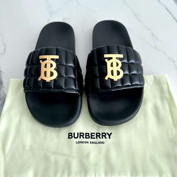 Burberry Shoes - Burberry TD Quilted Slides
